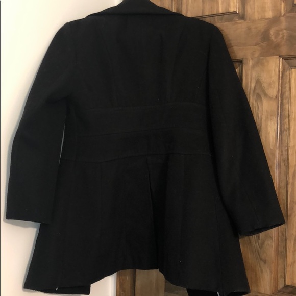 Jessica Simpson Black Polyester Peacoat - Picture 7 of 10